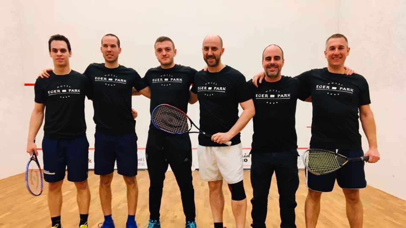 Az Egri Squash SE házigazdaként hozta a maximumot