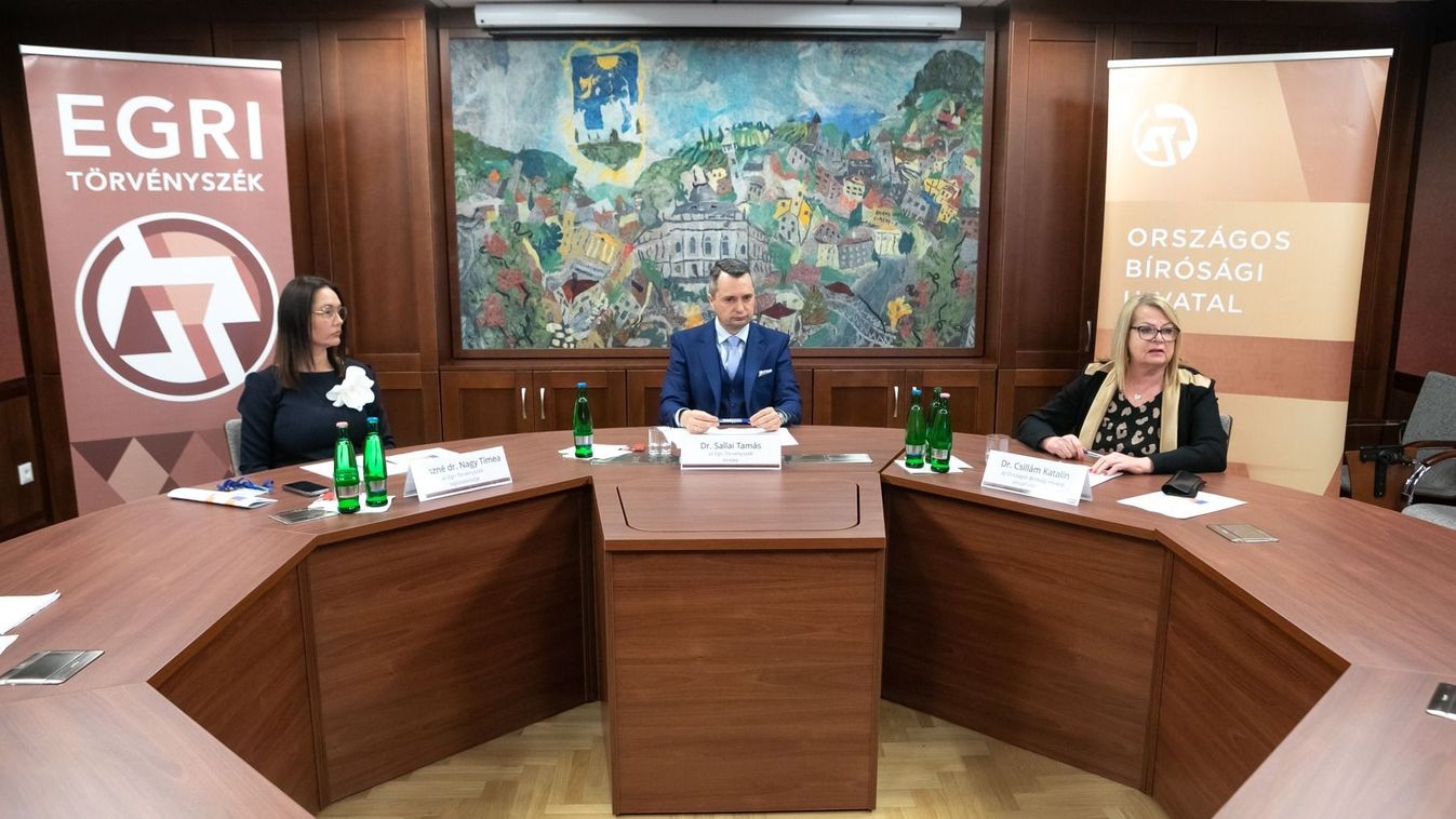 Az Egri Törvényszék ítélkezéshez méltó körülmények között, jól dolgozik