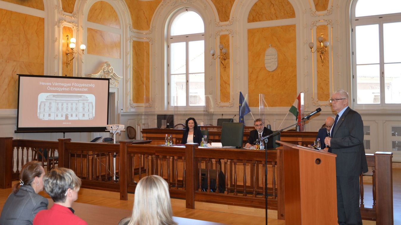 Polt Péter is dicsérte a Heves Vármegyei Főügyészség országosan kimagasló teljesítményét