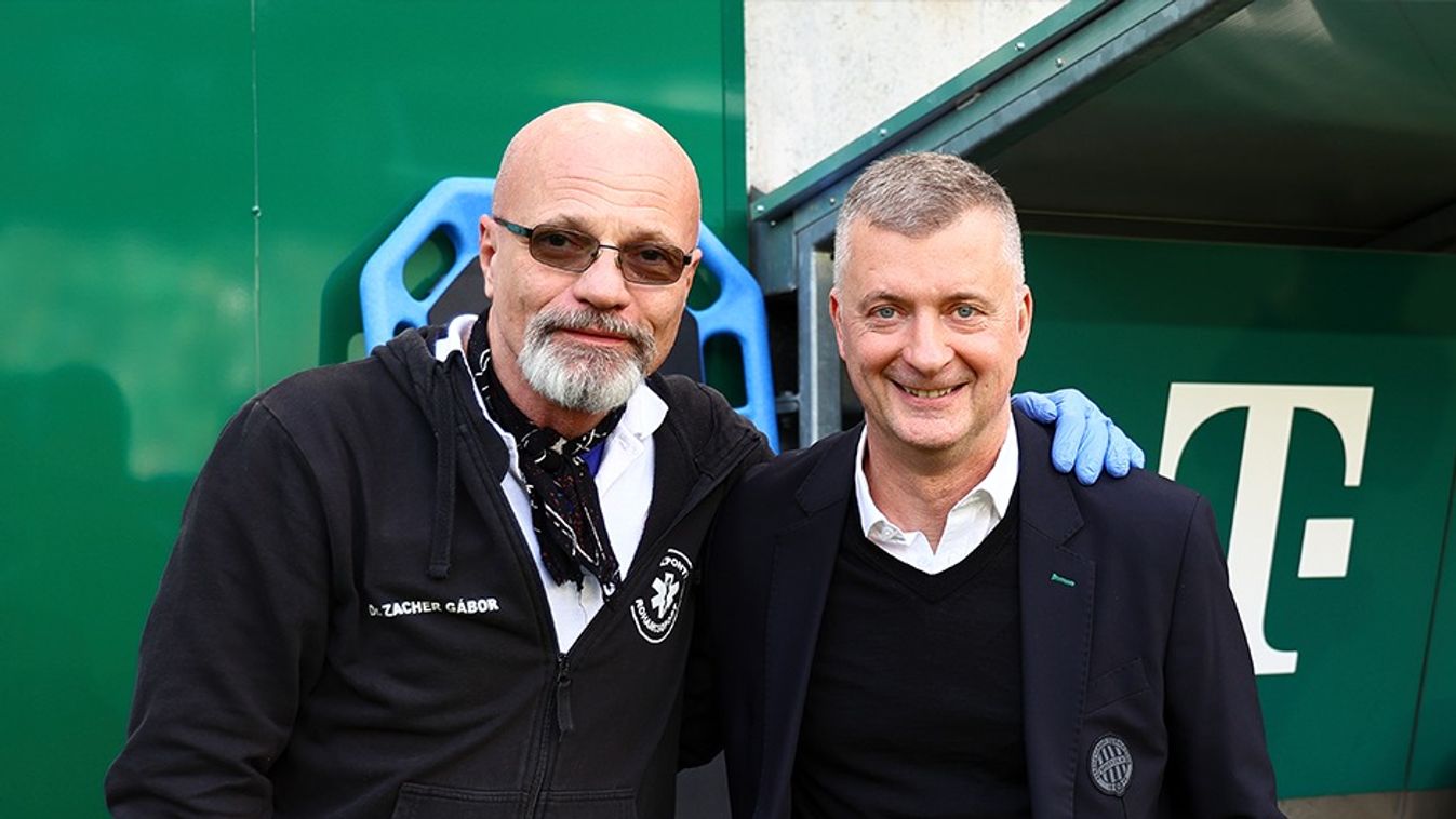 A Fradi sikeréért is dolgozik a hatvani kórház orvosa, dr. Zacher Gábor