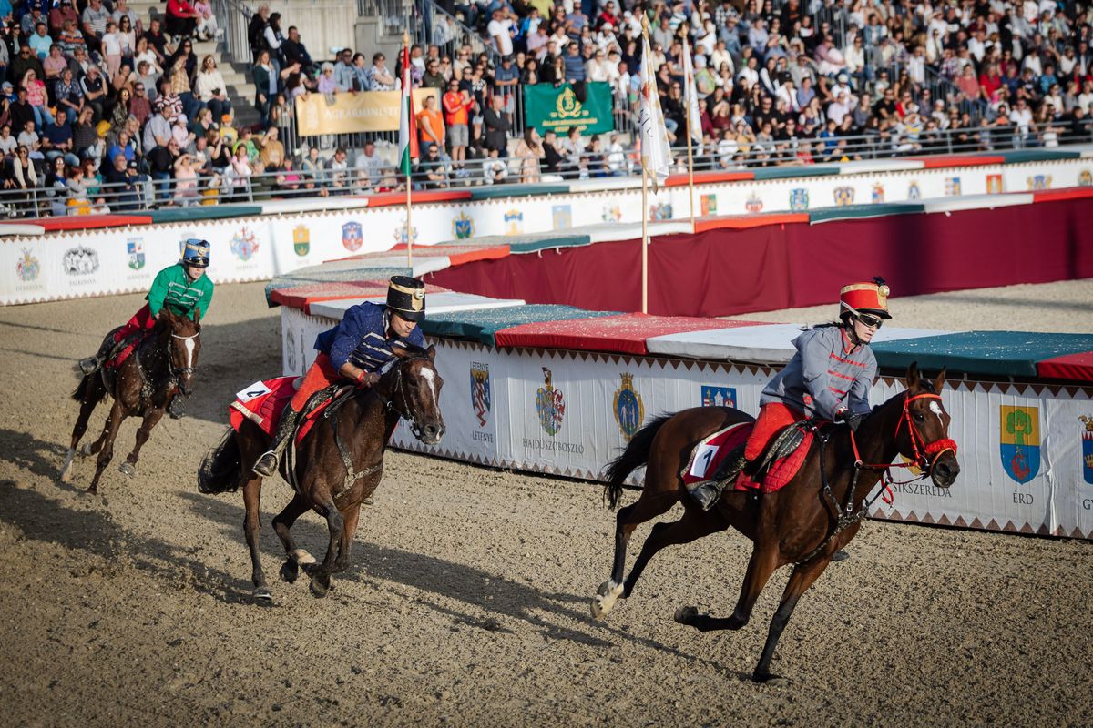 Sima döntőkkel és látványos lovas bemutatókkal zárult a Szilvásváradon rendezett Nemzeti Vágta.