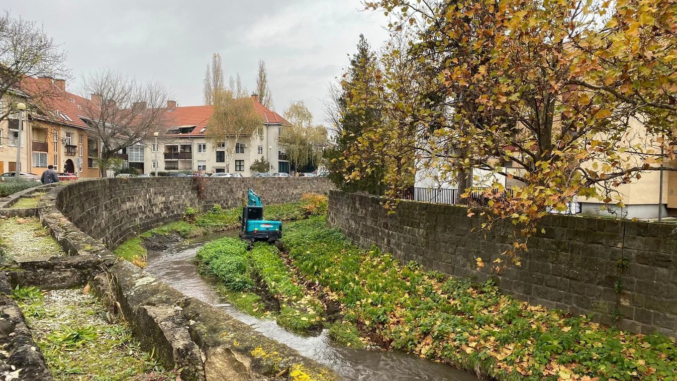 Markoló került az Eger-patakba
