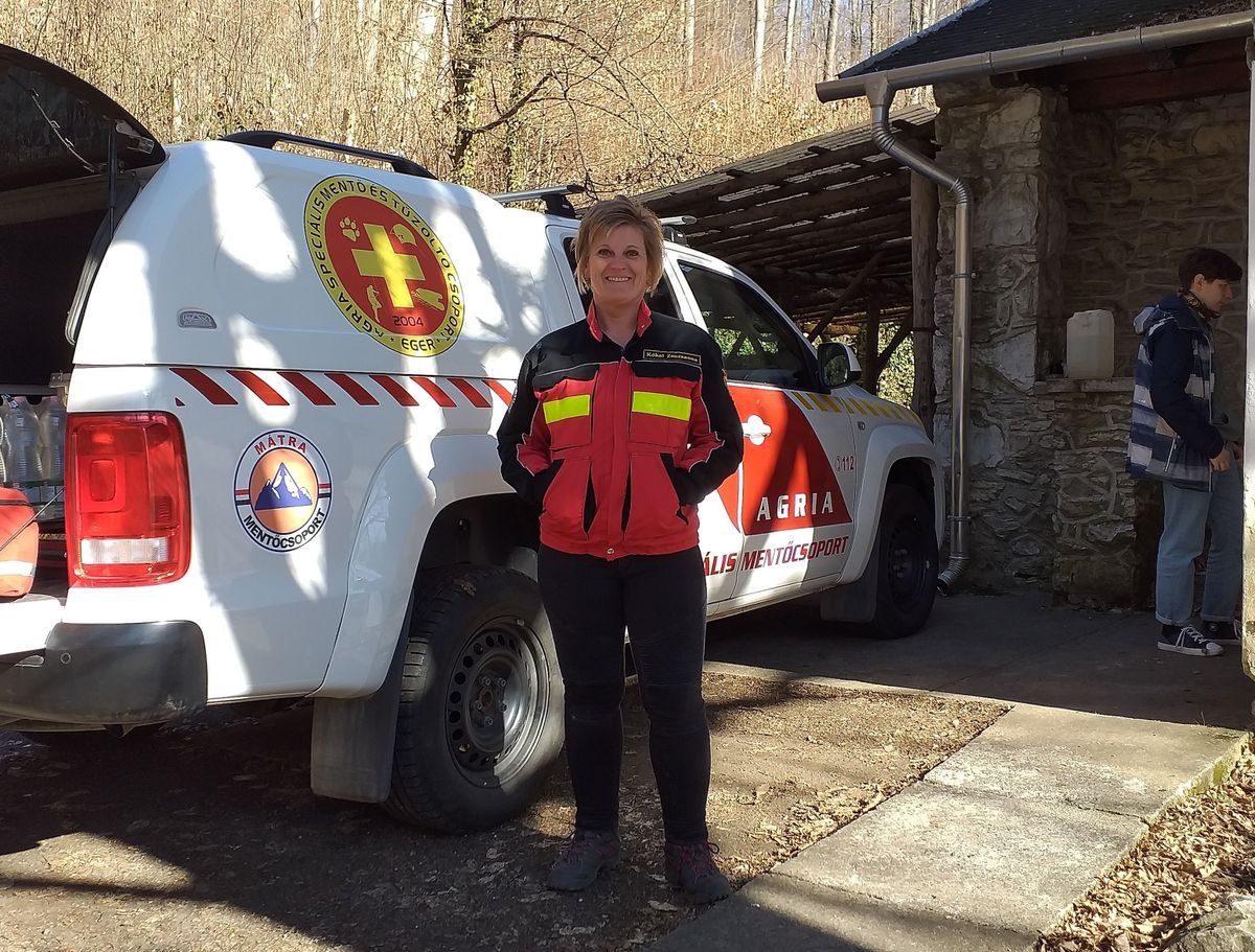 Erika 49 évesen váltotta valóra álmát és csatlakozott önkéntesként a tűzoltósághoz  
