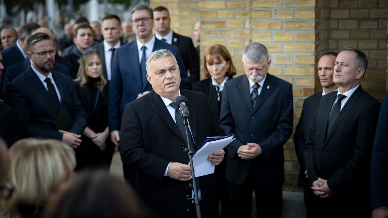 Orbán Viktor: Pásztor István összebékítette a magyar és a szerb népet