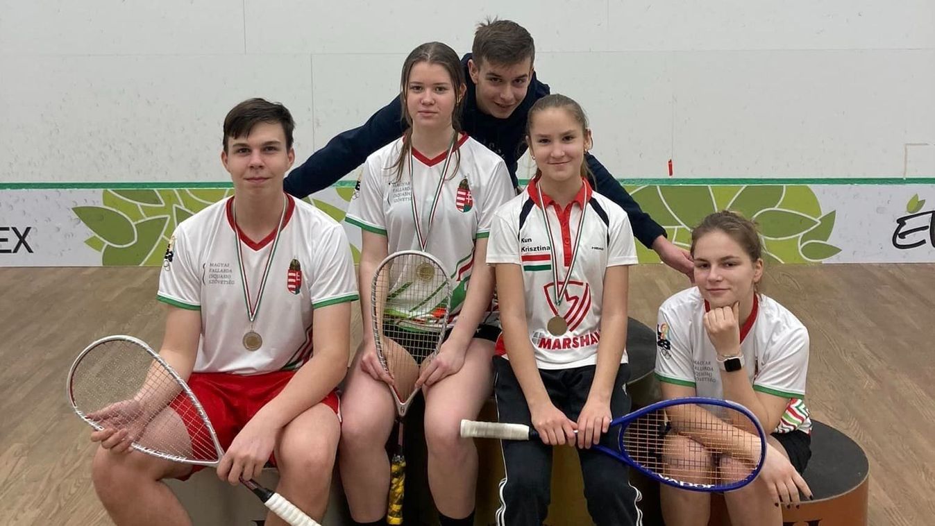 Egri Squash SE: ezüstből tripláztak a fiatalok