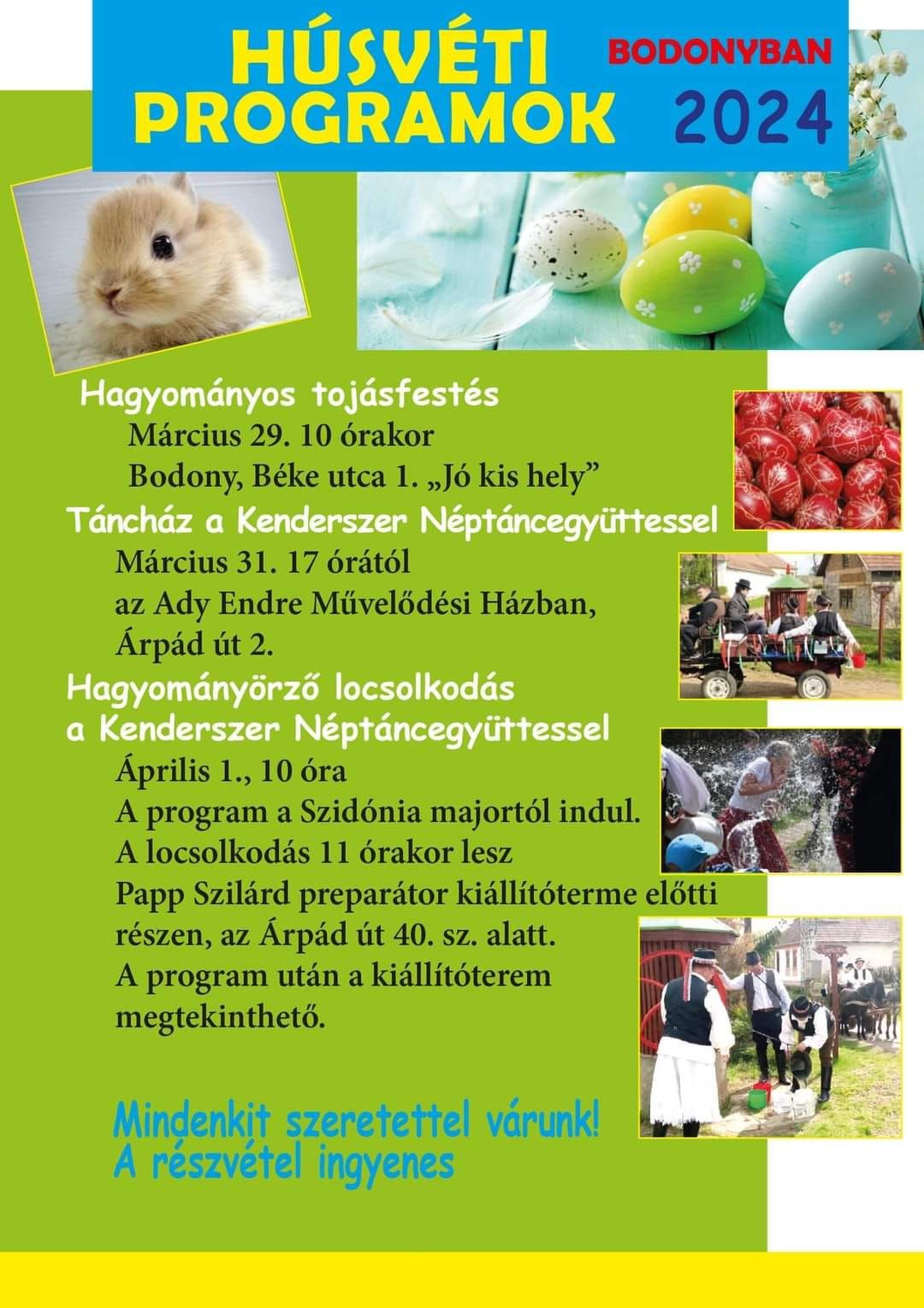 Húsvéti programok Bodonyban