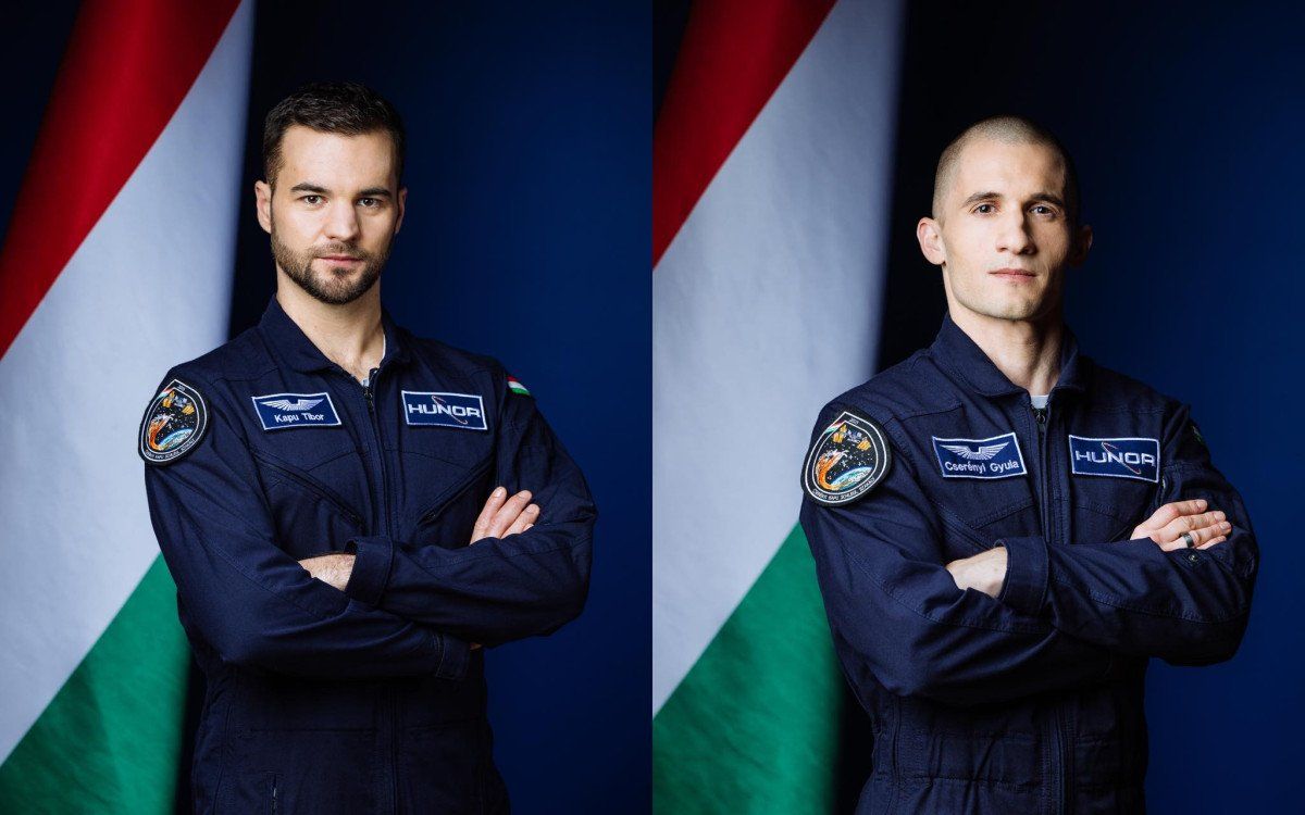 Kapu Tibort lehet a következő magyar űrhajós és tartalékosa  Cserényi Gyula 