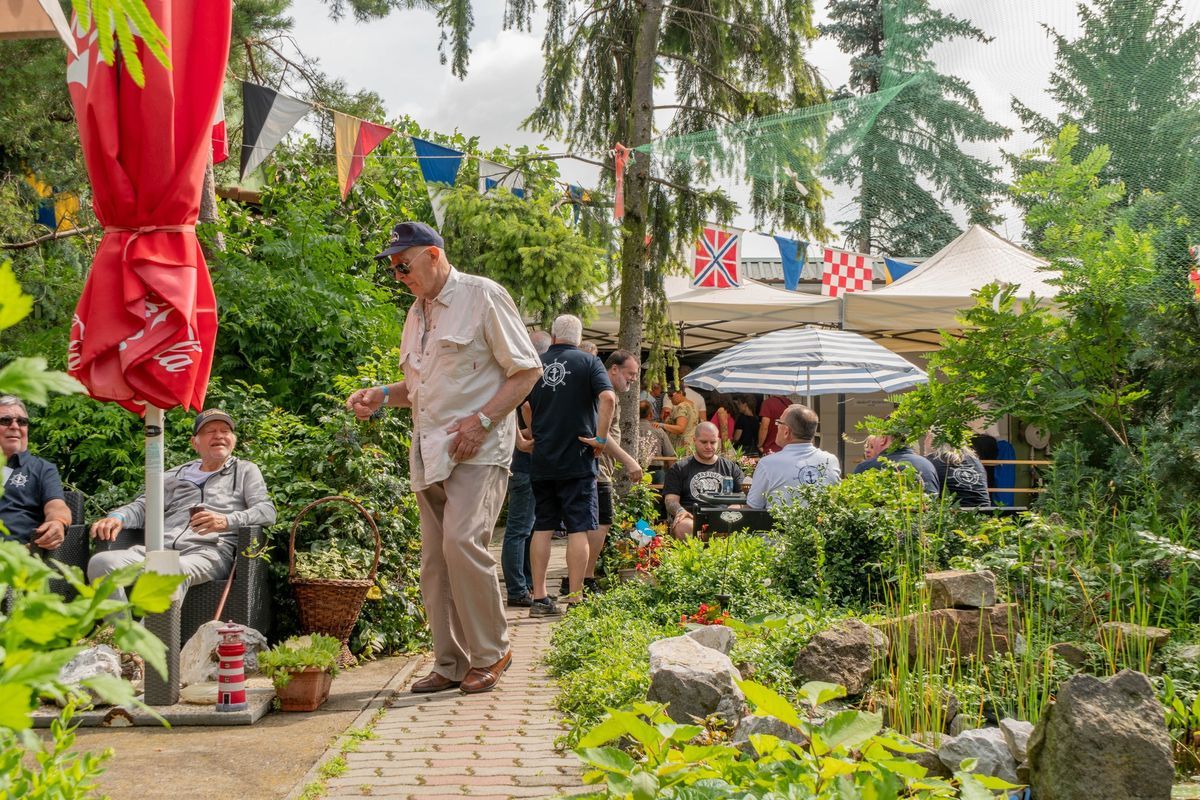 A tavalyi Veterán Tengerész Találkozó is a múzeum kertjében volt