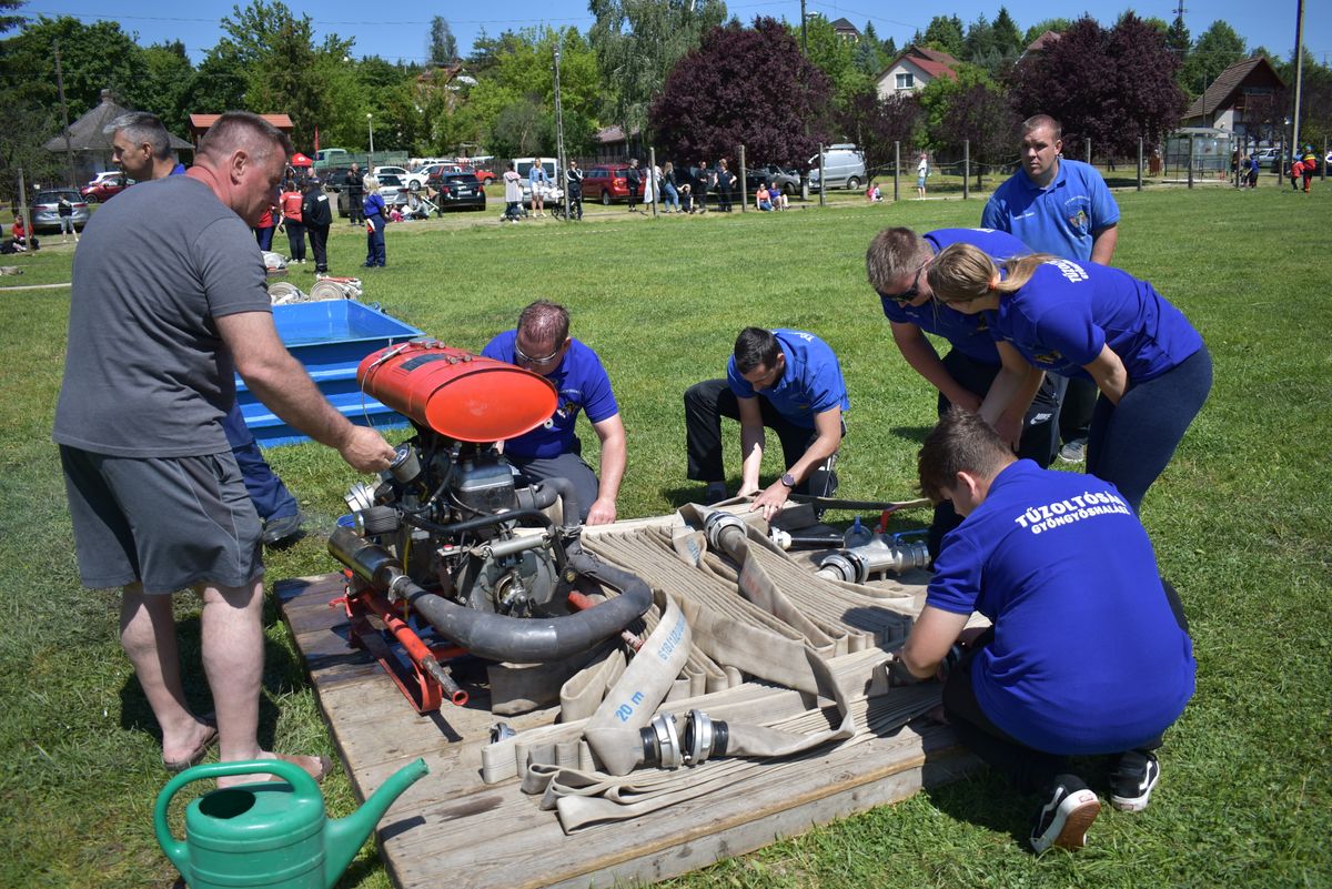 Önkéntes tűzoltók versengnek az Érsekkertben szombaton