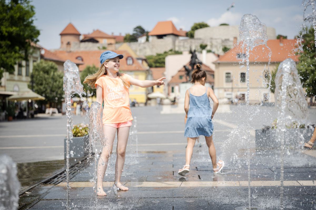 Tombol a forróság Egerben is (Archív fotó)