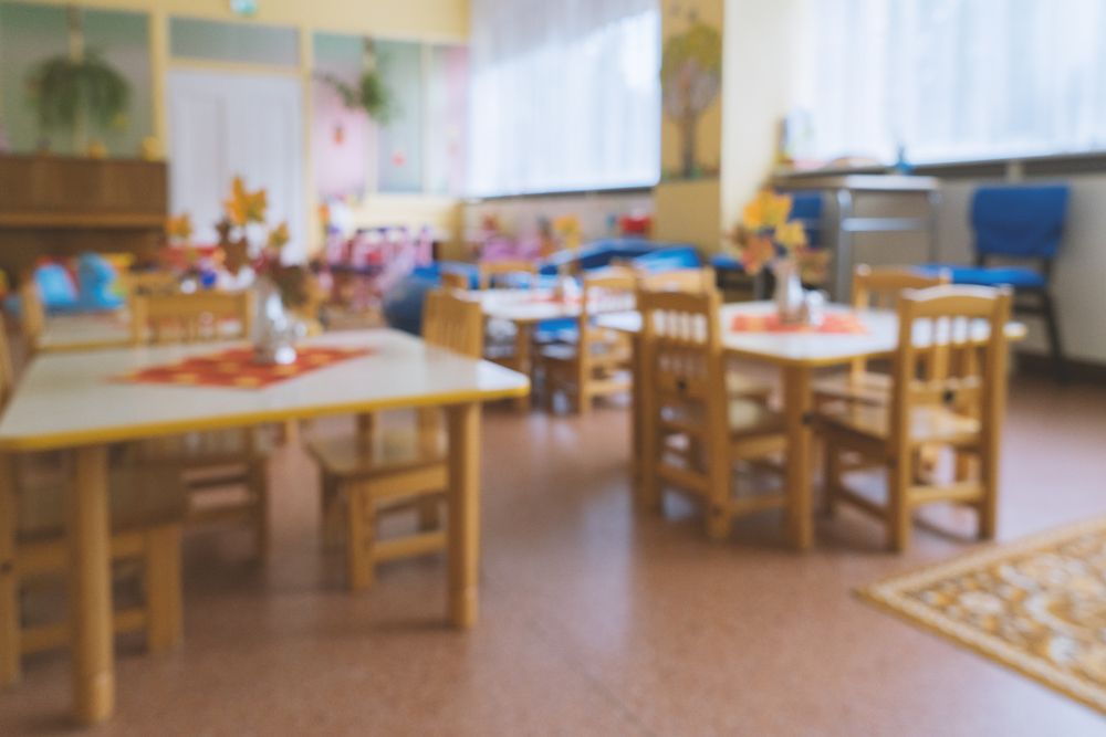 Empty,Blurred,Classroom,In,Elementary,School,,Kindergarten.,Compulsory,Quarantine,For
Bezárt az óvoda Pétervásárán a viharkárok miatt