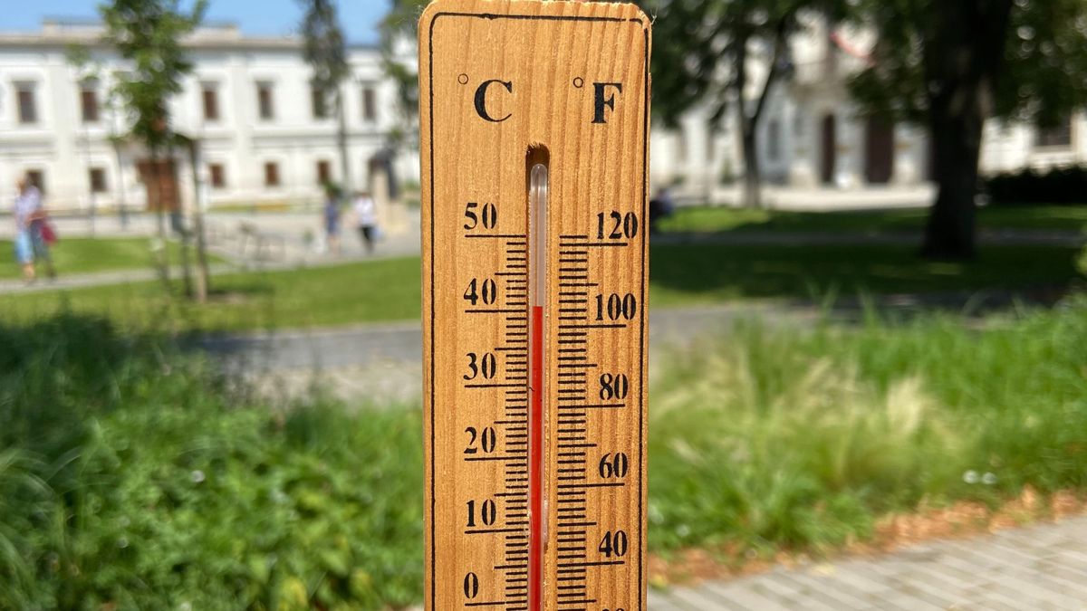 A 40 fok alapján a 38,9 fokos melegrekord megdőlt.