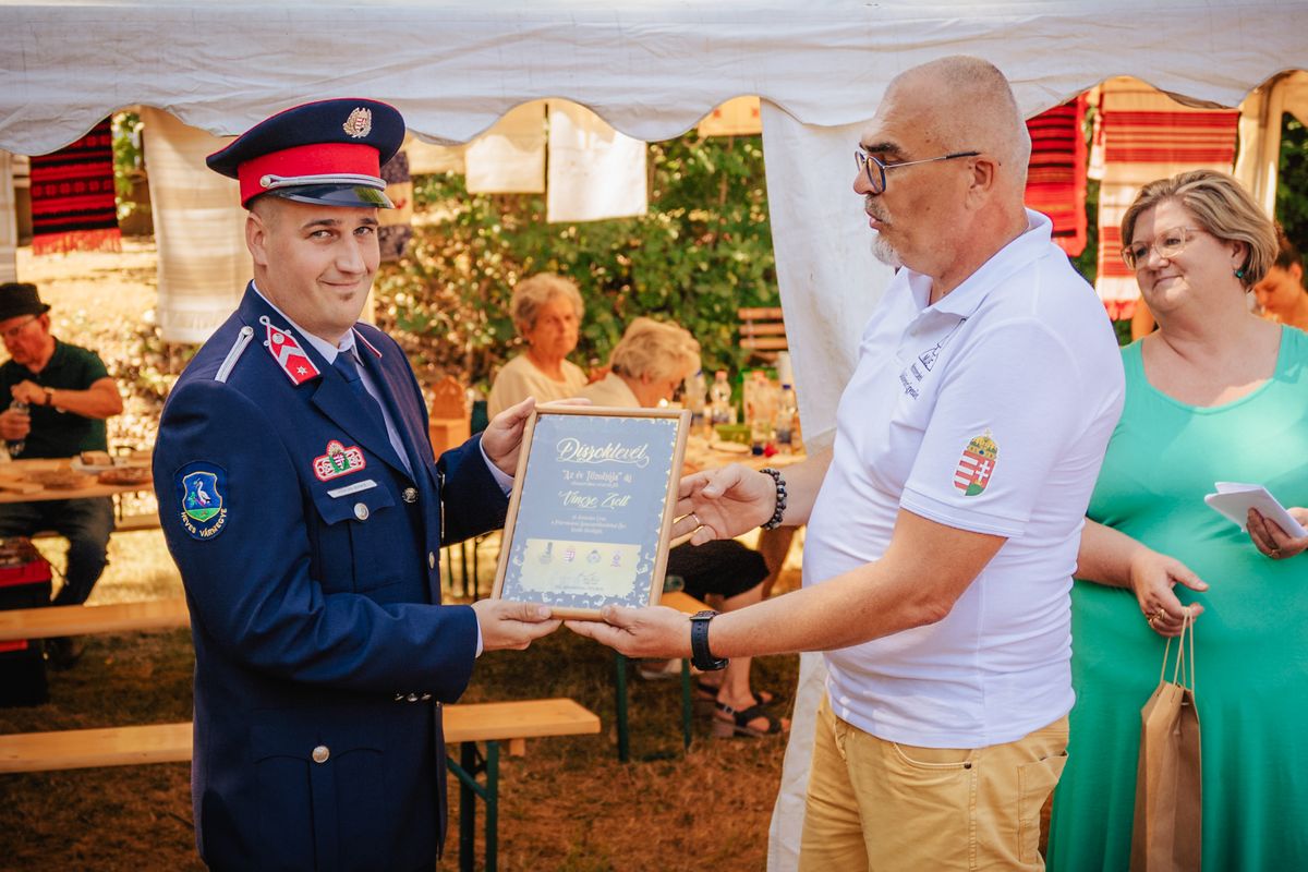 Vincze Zsolt tű. őrmester lett Az év tűzoltója