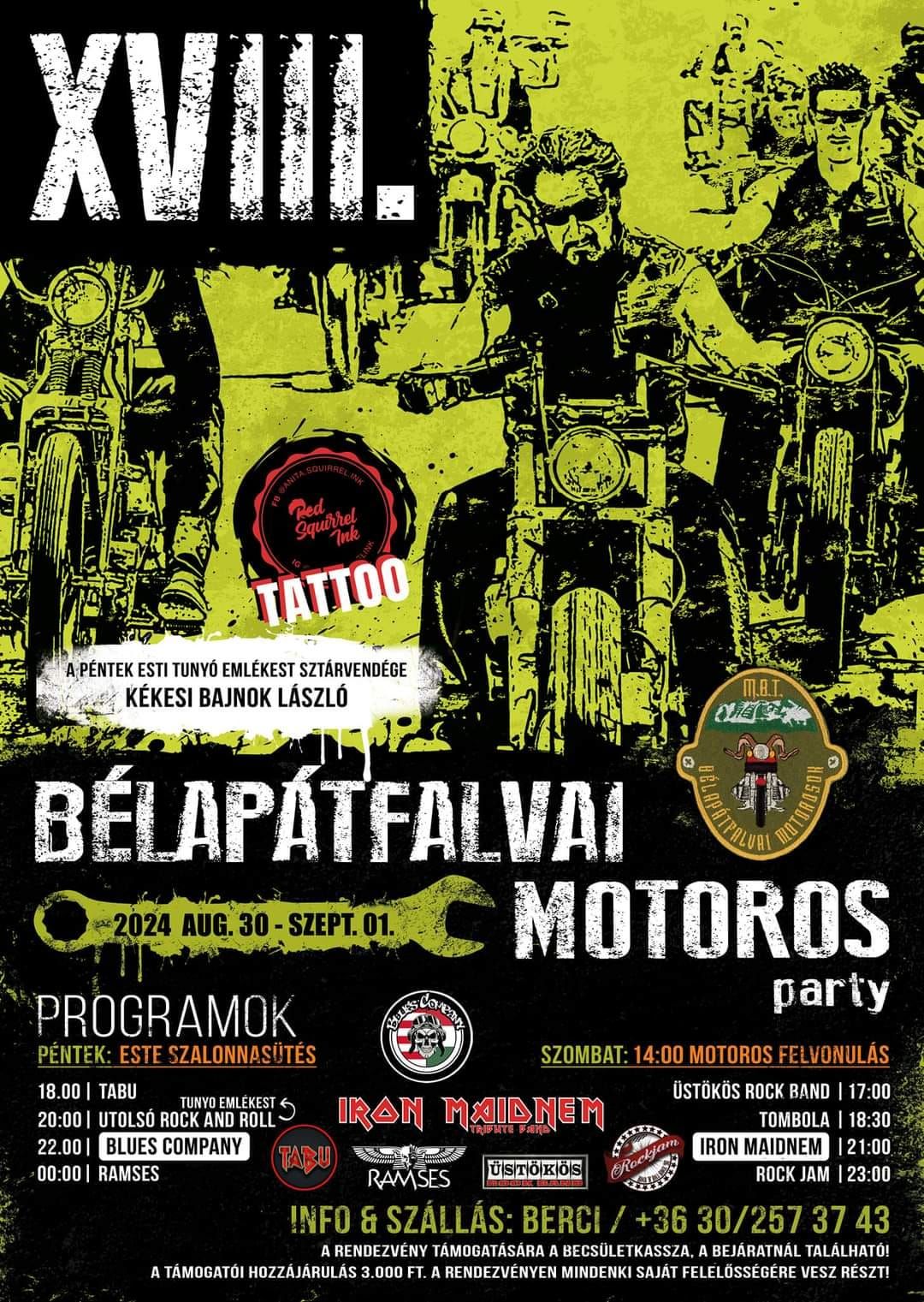 XVIII. Bélapátfalvai Motoros Party