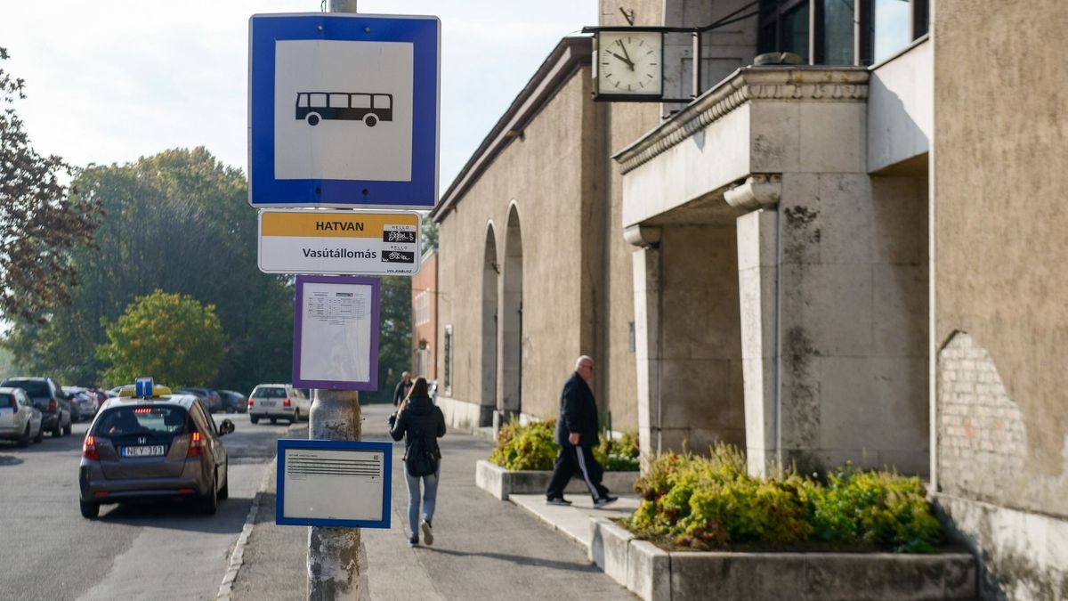 vasútállomás, buszmegálló, hatvan intercity, közlekedés
Új menetrendet vezetnek be, összehangolják a buszokat és vonatokat