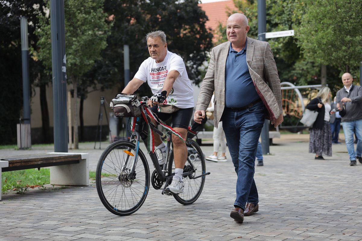 Zelei József ezúttal a Duna forrásától indul és útjával a békére hívja fel a figyelmet