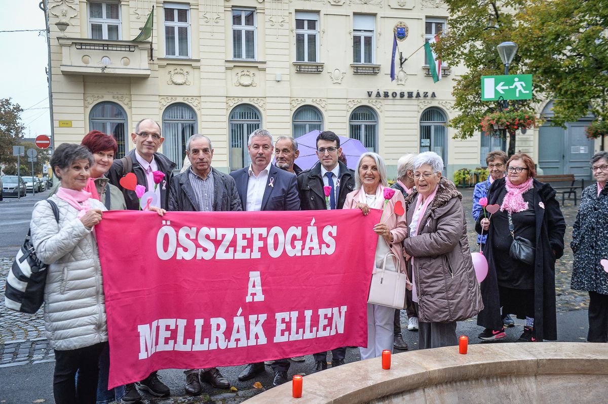 Rózsaszín séta a mellrák ellen Gyöngyösön