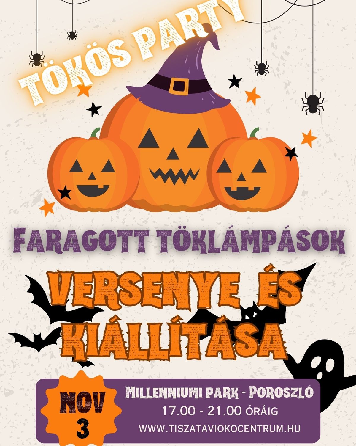 Tökös Party lesz Poroszlón a Millenniumi Emlékparkban