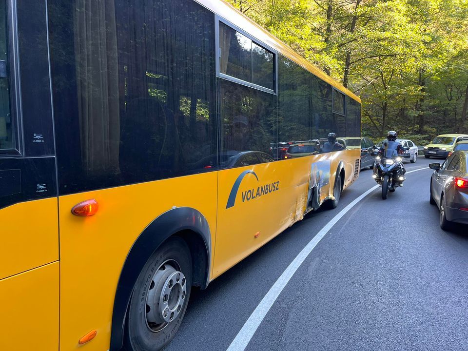 Az összetört busz