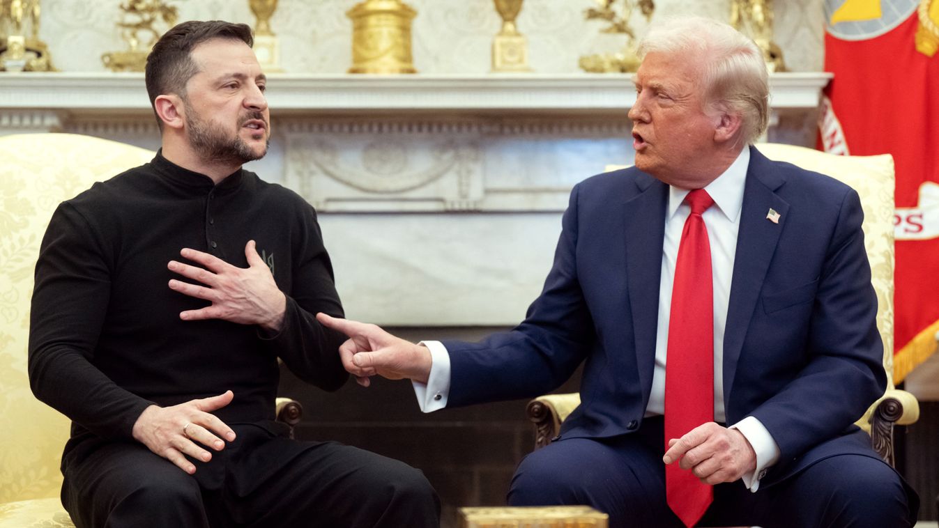Trump: Zelenszkij nem a békére törekszik (videó)