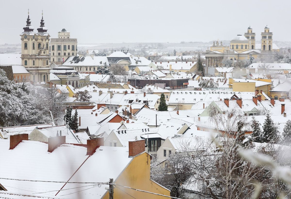 Szállás: Budapest mellett Eger, Szeged és Pécs vonzotta a legtöbb vendéget télen.