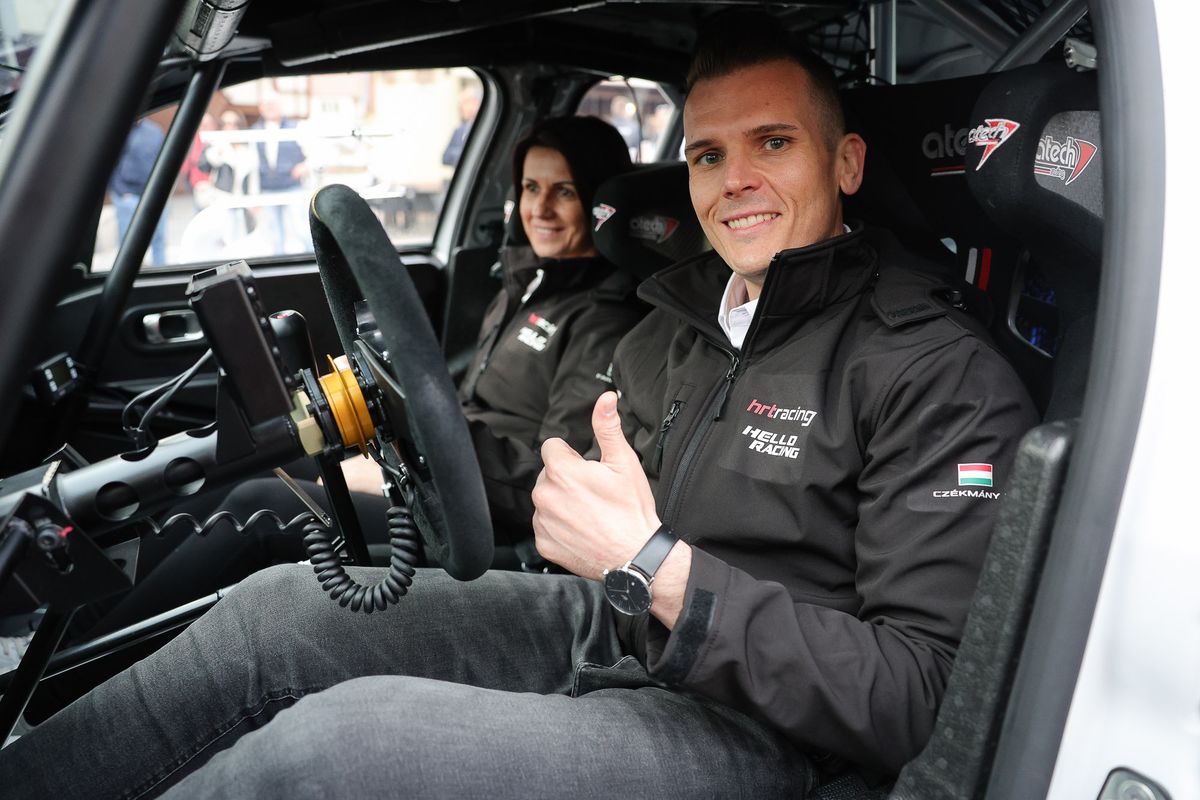 Czékmány Norbert és Farnadi Ágnes idén a HRT Racing Citroen C3 Rally2 autójával vág neki a szezonnak