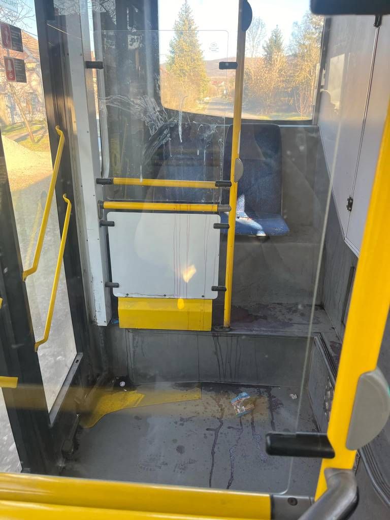 Így festett szerda délután az egri helyijárat