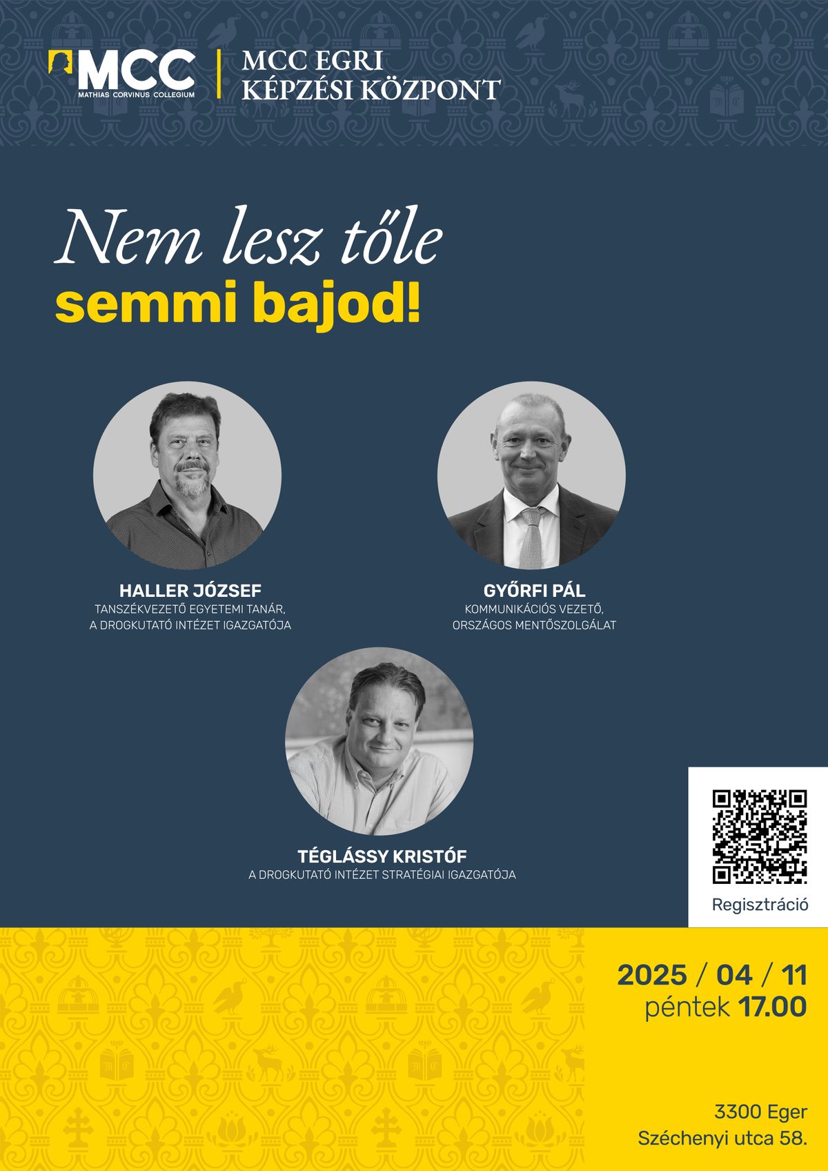 Győrfi Pál is előad a fiataloknak
