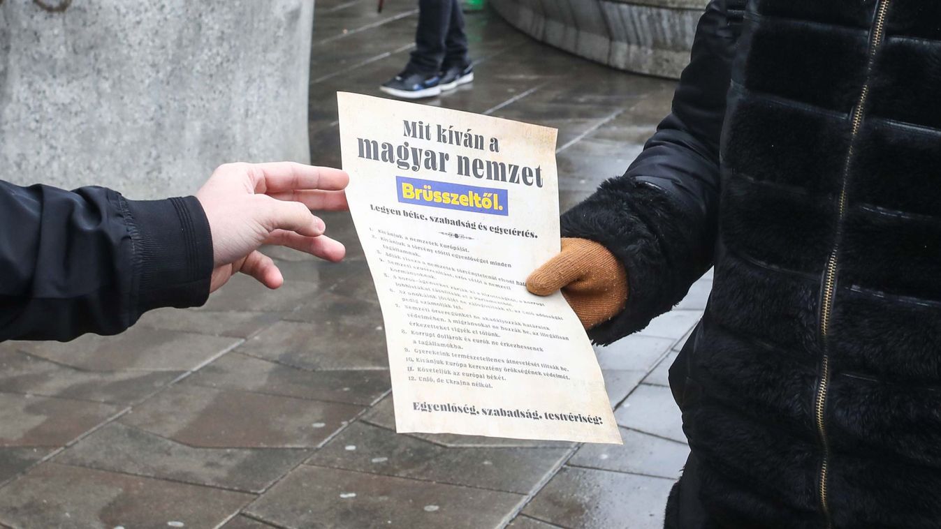 Mit kíván a magyar nemzet Brüsszeltől: követeljük az európai békét!