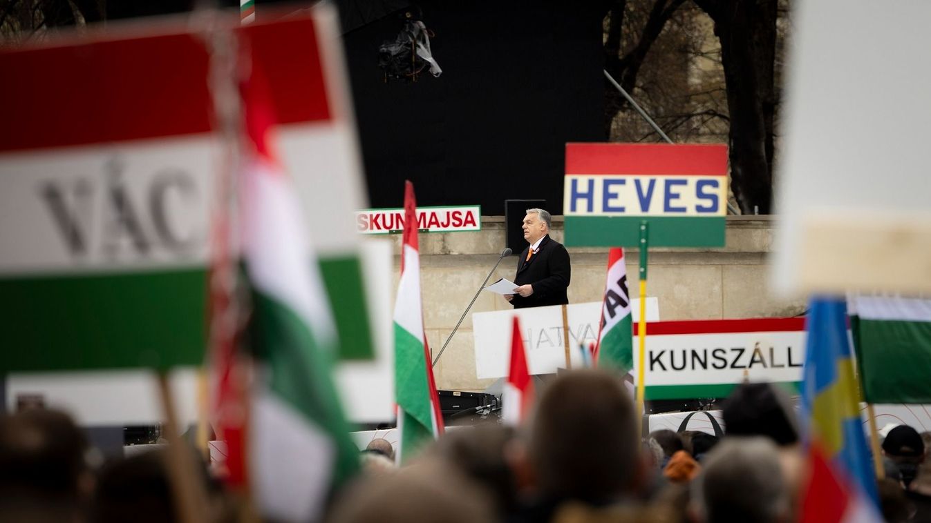 Orbán Viktor: Brüsszel ma éppúgy visszaél a hatalmával, ahogy annak idején Bécs tette (videó)