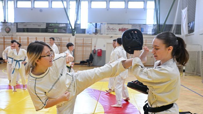 Küzdősportok napja az egri egyetem Leányka úti Sportcsarnokában