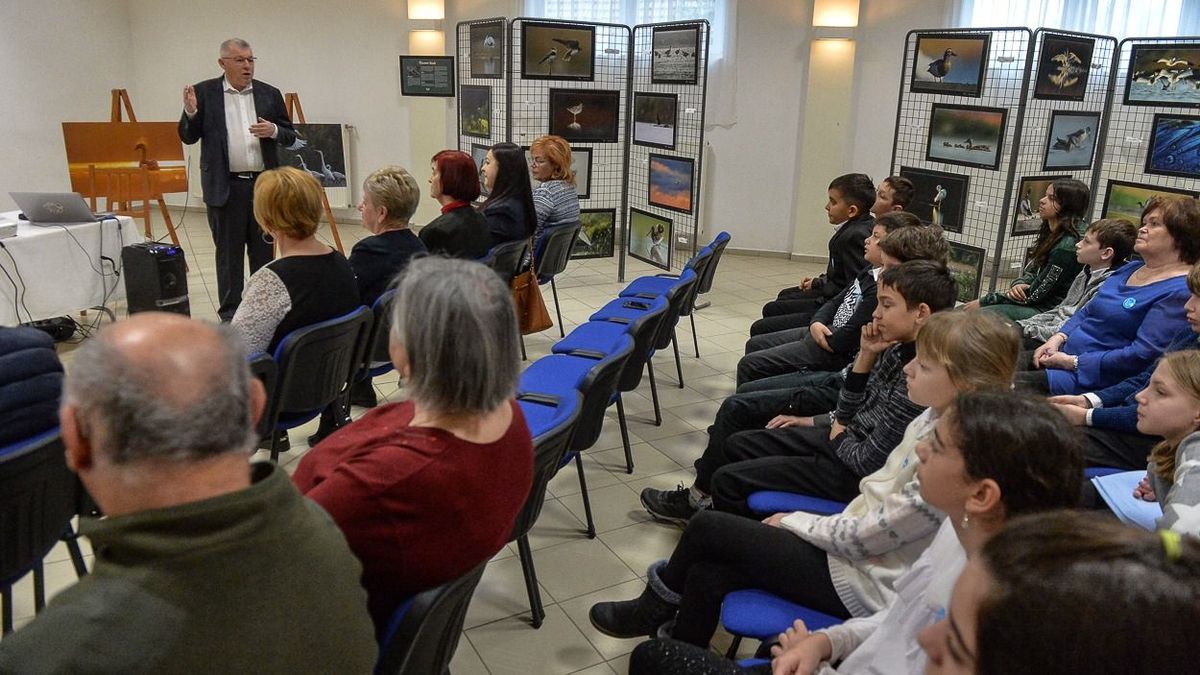 Szabó Zsolt, a kiállítás fővédnöke nyitotta meg a tárlatot