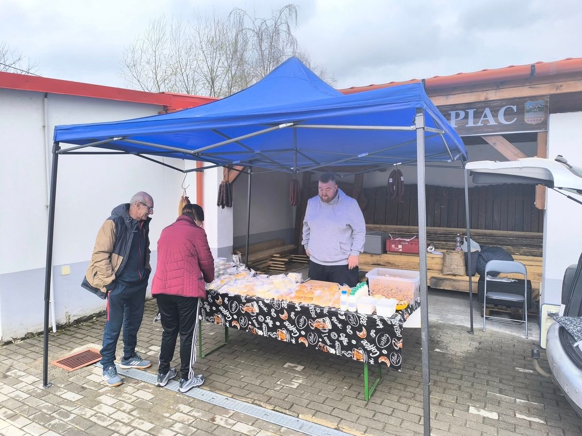 A siroki termelői piac sikere a lakosság aktivitásán múlik