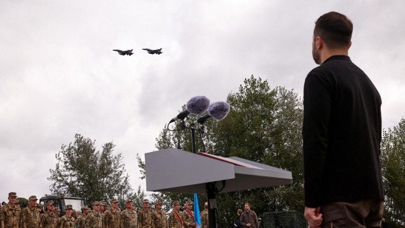 F–16-os vadászgép zuhant le, a pilóta meghalt