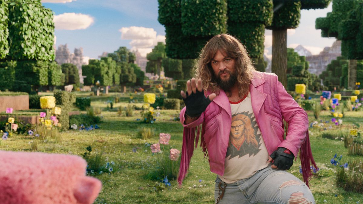 Jason Momoa szettje pusztító lett az Egy Minecraft filmben Fotó: Courtesy Warner Bros. Pictures