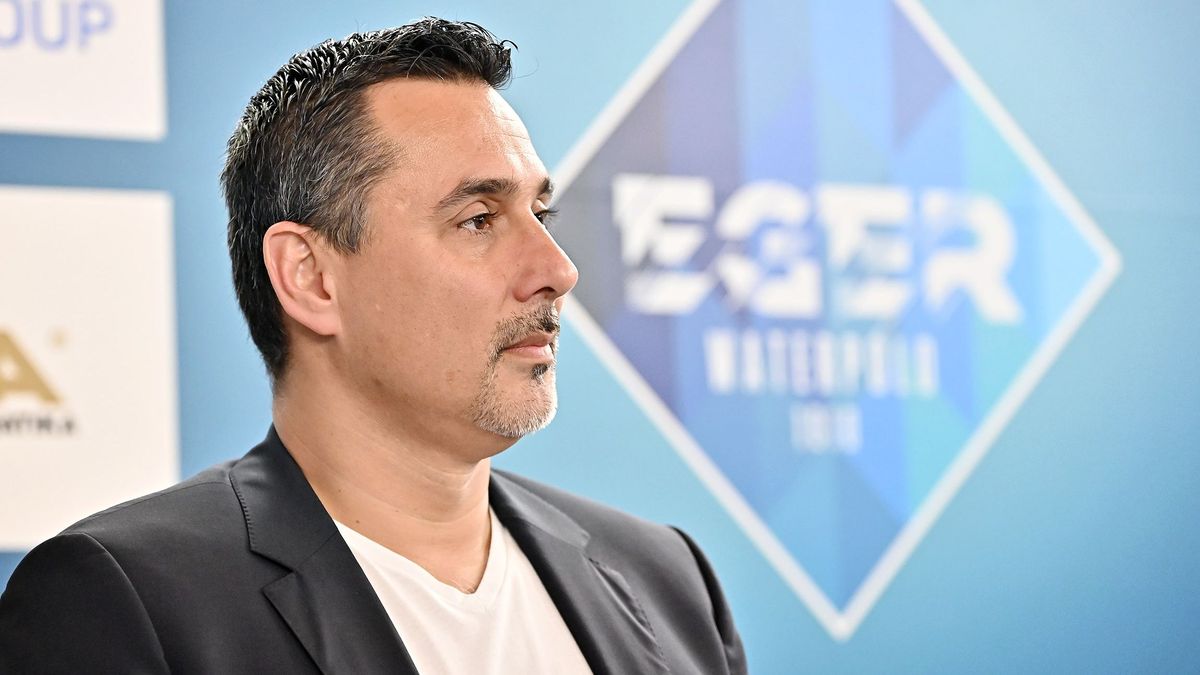 Szécsi Zoltán, az Egri Vízilabda Klub elnöke