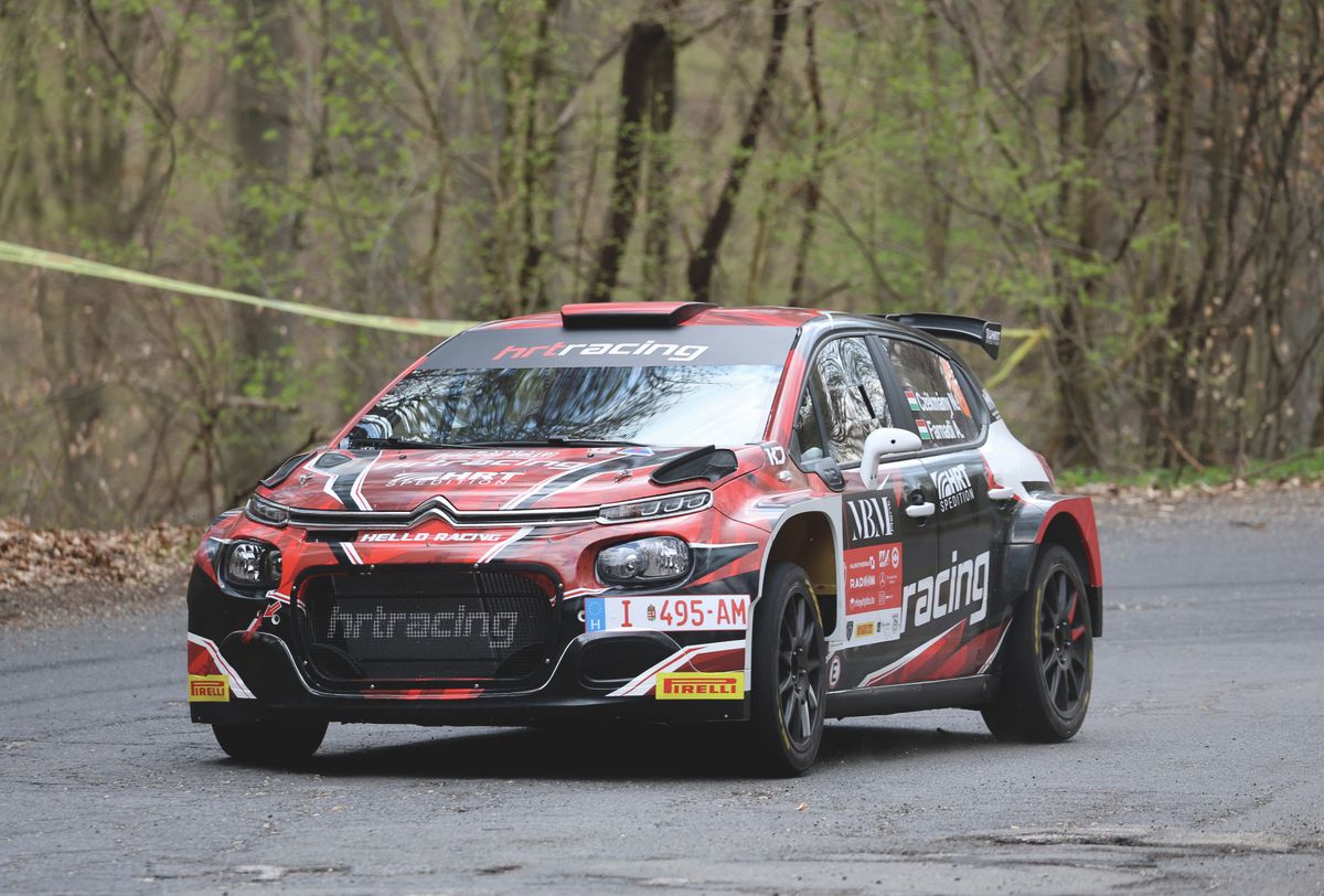 Czékmány Norbert és Farnadi Ágnes a III. MBM Rent Diósgyőr Rallyn
