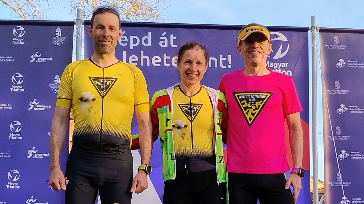 Rab Imre (balról), Katona-Mező Ildikó és Katona Zsolt közül a női versenyzőt érintette hátrányosan a hiba a javából