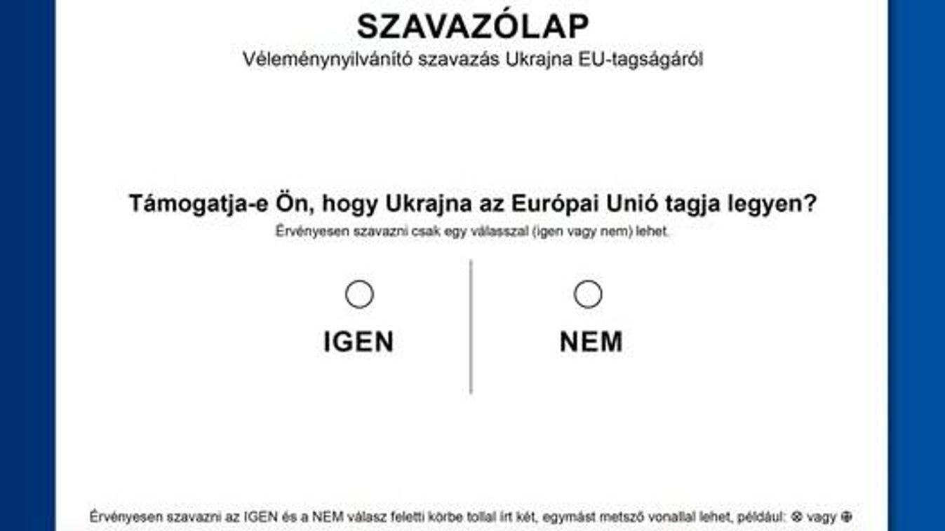 Hétfőn indul a véleménynyilvánító szavazólapok kézbesítése