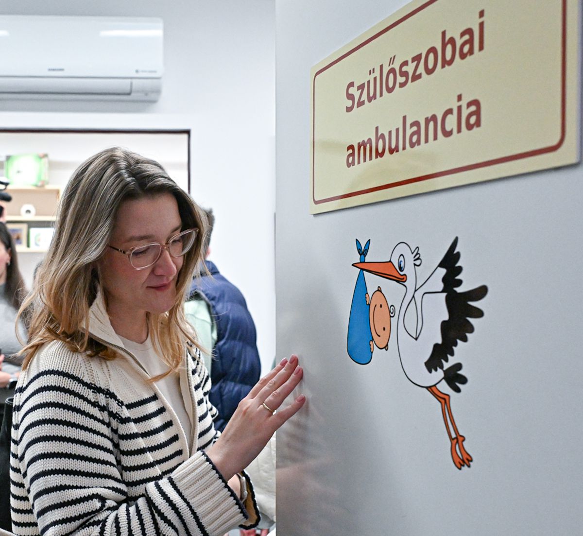 Az egri kórház szülészetén kalauzolták a leendő szülőket