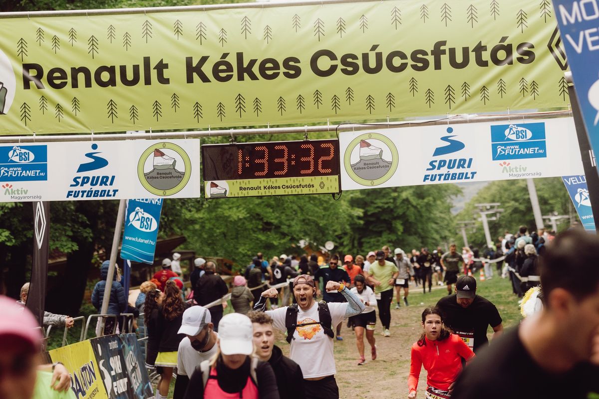 A Kékes Csúcsfutás idén is népszerűnek bizonyult