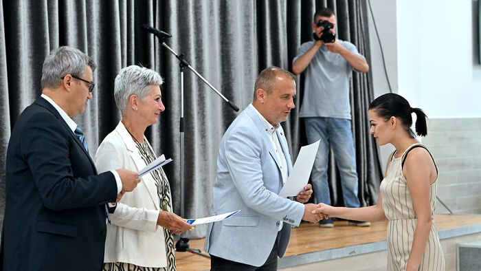 
A Heves Vármegyei Szakképzési Centrum oklevélátadó ünnepsége