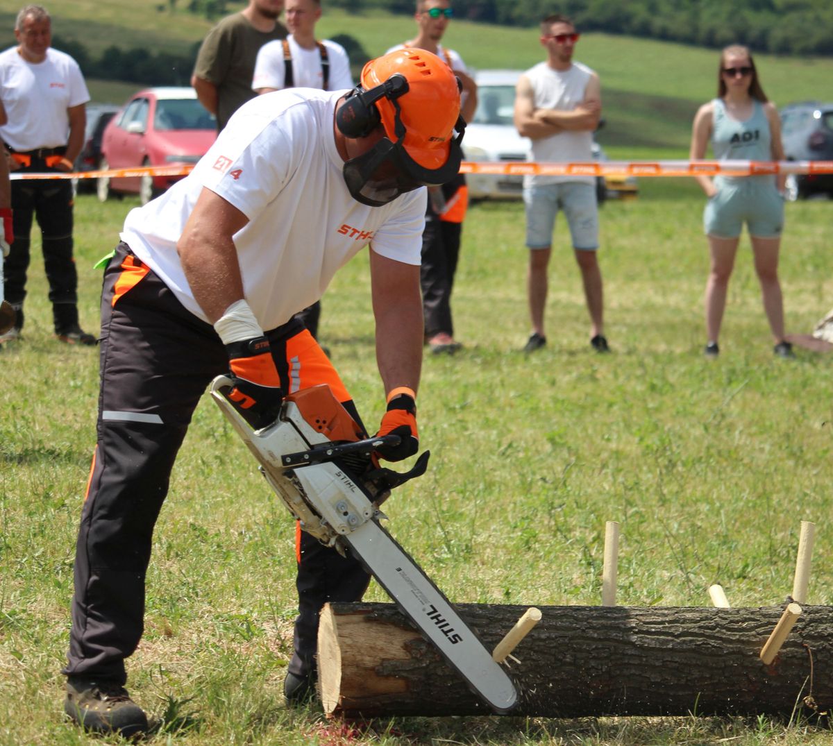 A Tarjányi Fanyűvők a 12. helyen zártak a STIHL Országos Fakitermelő Verseny döntőjén