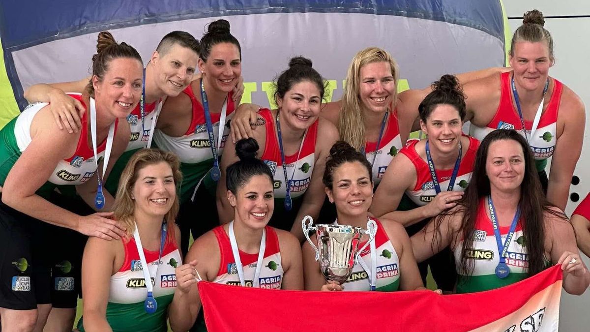 A Kling-Agria Drink Hungary 2025.évi tormagyőztes csapata Lloret de Marban