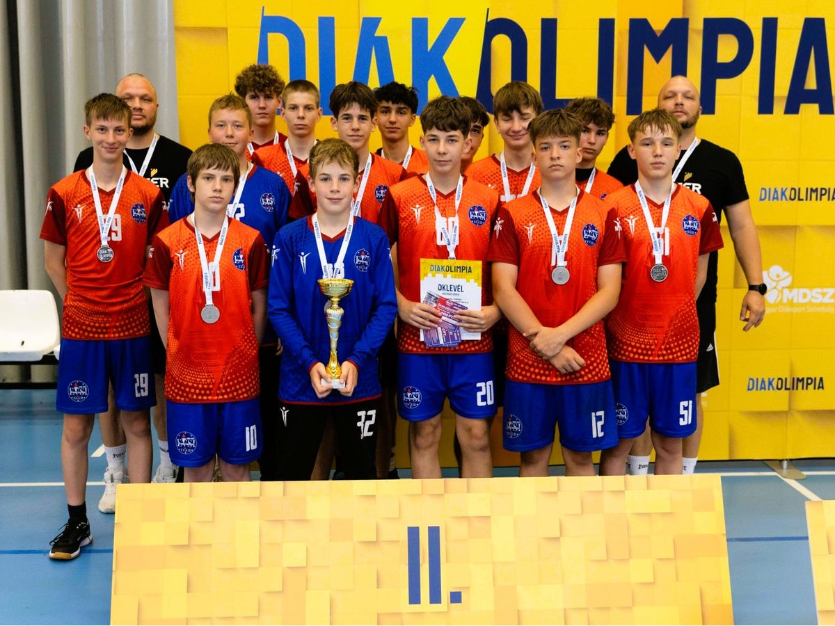 A IV. korcsoportos Diákolimpia Országos Döntőjében ezüstérmesként zárt az Egri Kemény Ferenc Sportiskolai Általános Iskola csapata