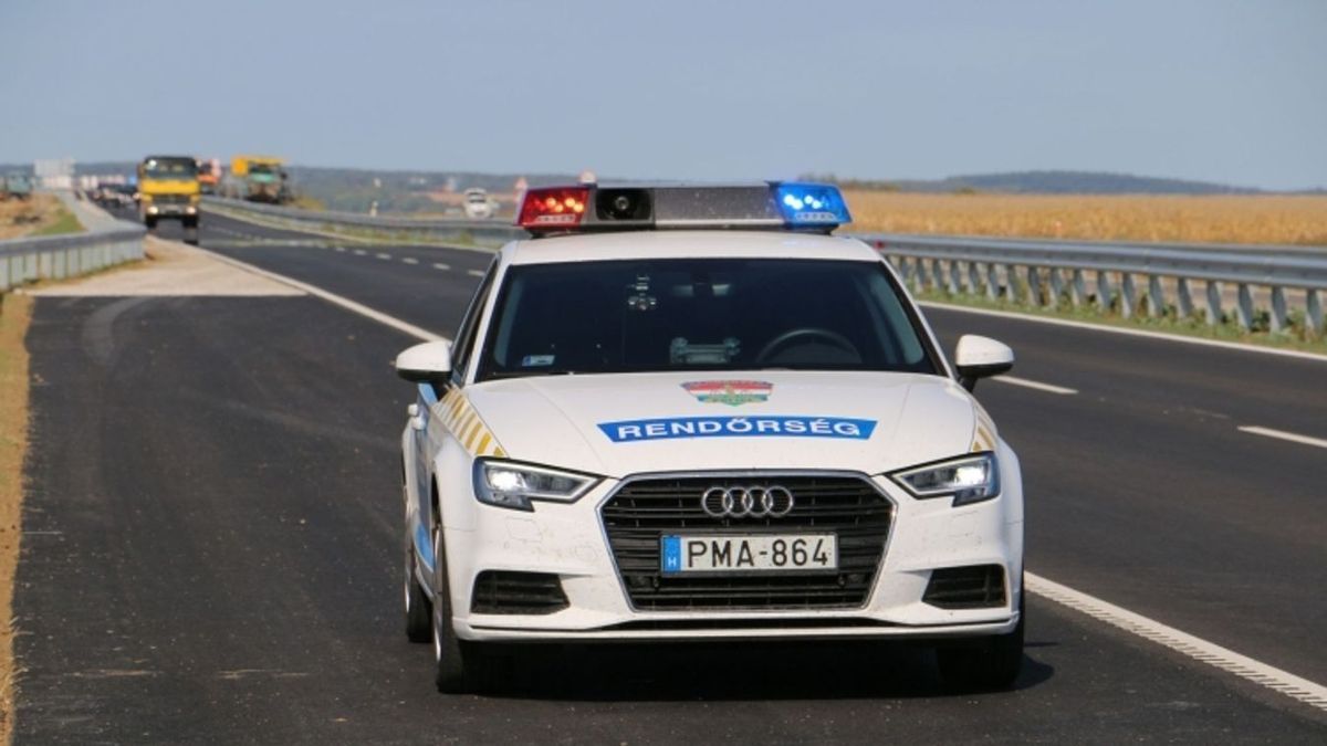 Baleset történt az M3-as autópályán.