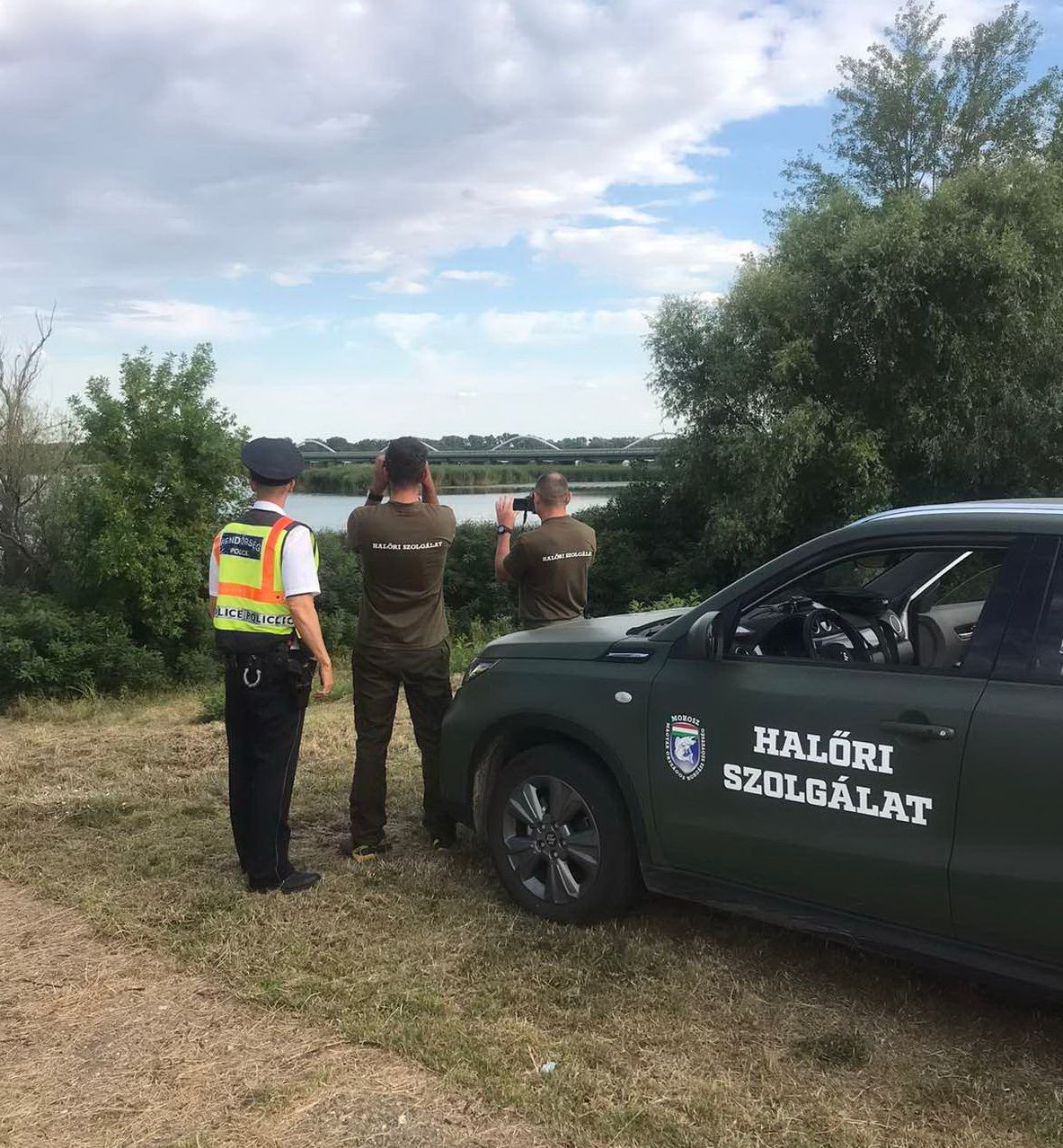 Földön és vízen ellenőriztek a rendőrök és a társszervek munkatársai a Tisza-tó térségében.