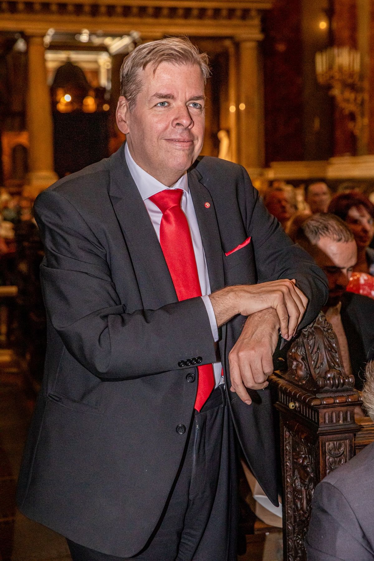 Schmuck Andor 50. születésnapi orgonaestjén a Szent István Bazilikában: