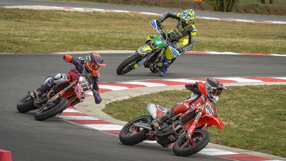 A Supermoto-világbajnokság magyarországi futama Visontán
