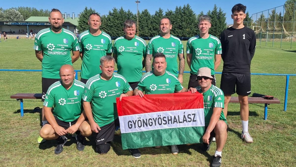 A 2025-ös tornán szerepelt Gyöngyöshalász SE csapata